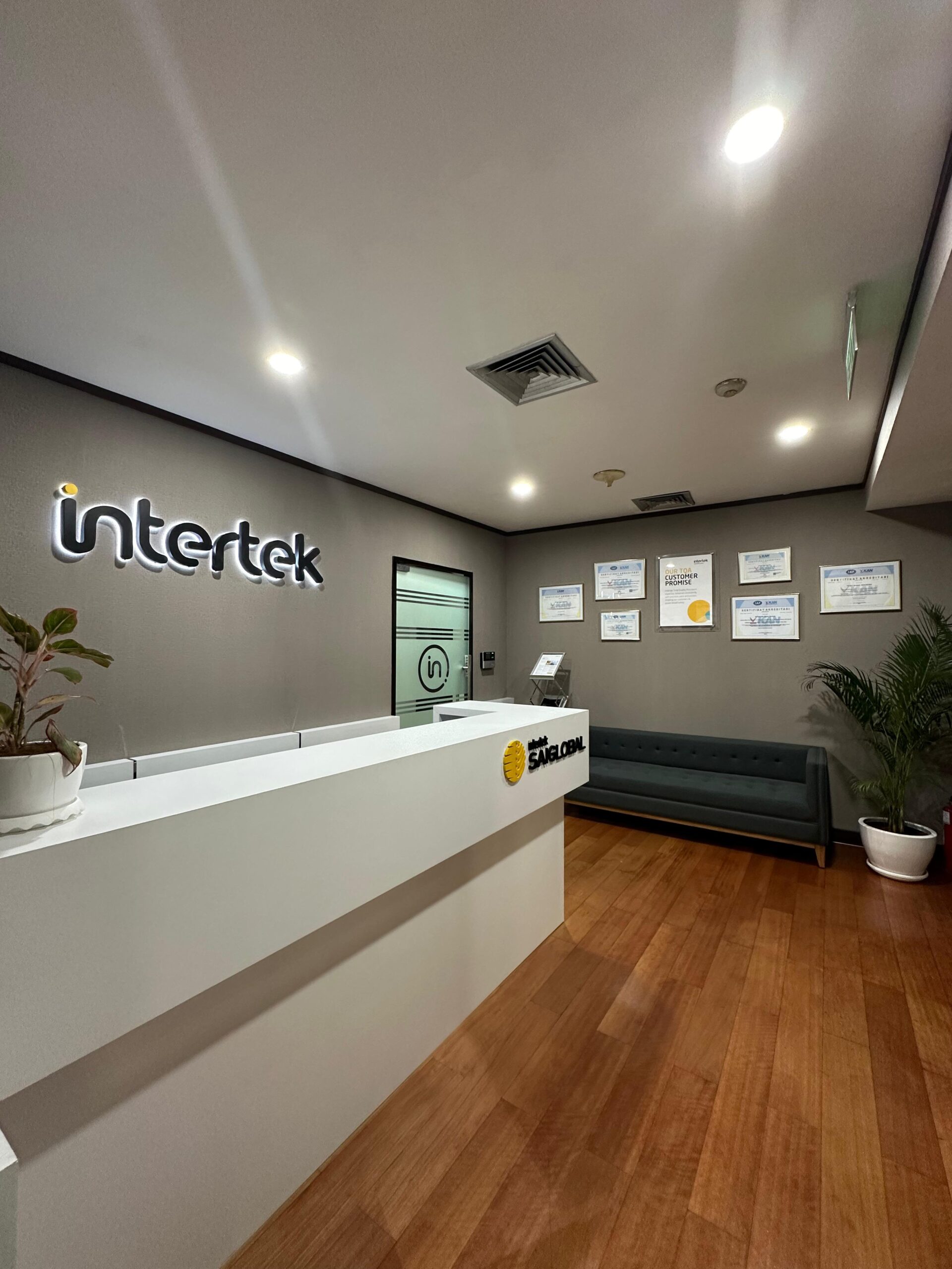 Tampilan Baru Kantor Intertek & Intertek SAI Global (Business Assurance